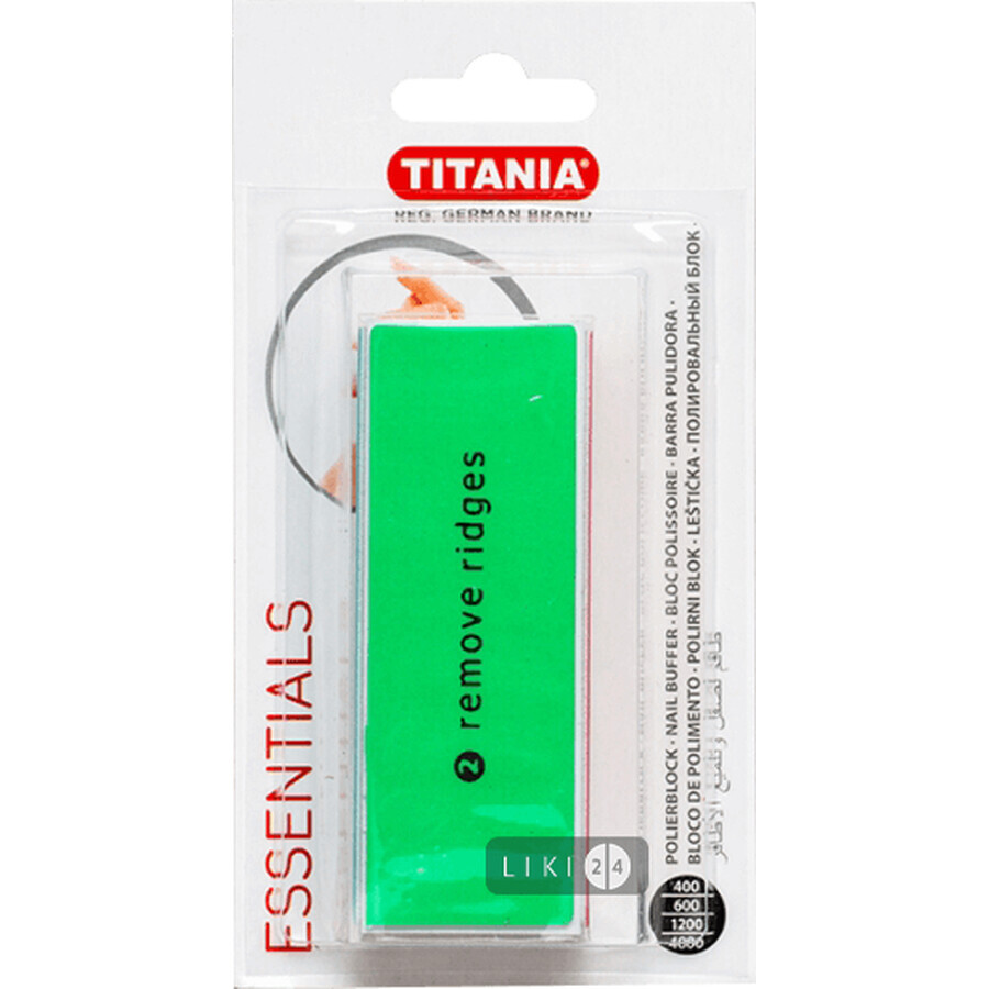Пилочка для ногтей Titania 1449 В: цены и характеристики