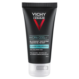 Крем-гель для лица Vichy Homme Hydra Cool+ увлажняющий с охлаждающим эффектом для мужчин