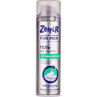 Гель для бритья ZEFFIR Hypoallergenic 200 мл