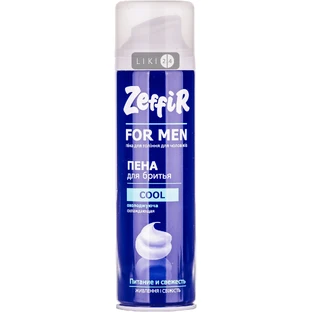 Пена для бритья ZEFFIR Cool Охлаждающая 200 мл
