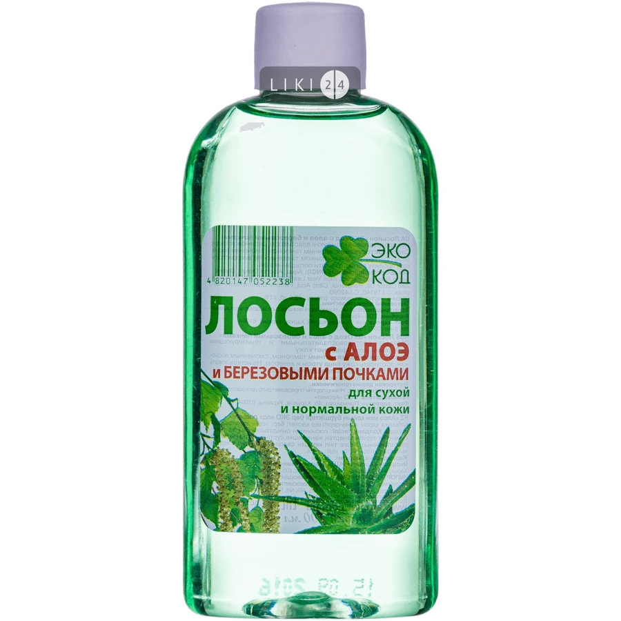 Лосьйон для обличчя Аромат косметичний з алое і березовими бруньками для сухої і нормальної шкіри 100 мл: ціни та характеристики