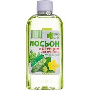Лосьон для лица Аромат косметический с огурцом и петрушкой для сухой кожи 100 мл