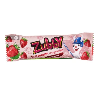 Батончик Zubby Полуниця глазурований 40 г