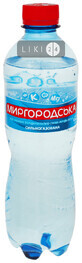 Вода мінеральна Миргородська сильногазована 0.5 л