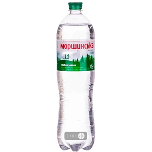 Вода мінеральна Моршинська слабогазована 1.5 л ПЕТ
