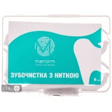 Зубочистки з зубною ниткою Manorm (Манорм) освіжаючі 8 шт
