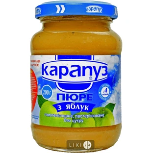 Пюре Карапуз Яблоко, 200 г
