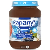 Карапуз Пюре Яблуко / Чорниця / Вівсяні пластівці 200г 