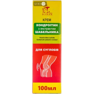 Крем д / суглобів хондроітин з екстр. шабельника 100мл Еколек 