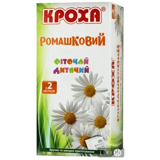 КРОХА Фиточай дет. ромашковый с 2-х мес. фил.-пакет 1,5г №20 