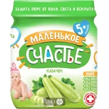 Невеличке ЩАСТЯ Пюре овочеве Кабачок 80г 