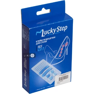 Подушечки клейкі Lucky Step LS17 для стопи гелеві, розмір універсальний, №10