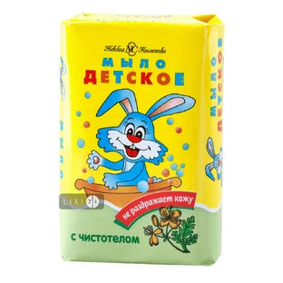 Детское мыло Невская Косметика с чистотелом 90 г
