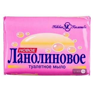 Твердое мыло Невская Косметика Ланолиновое, 90г