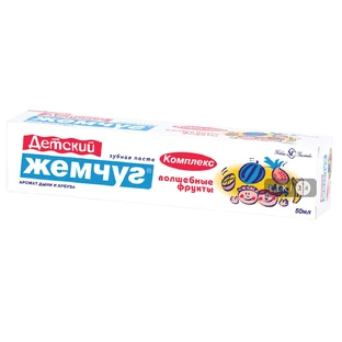 Зубная паста Новый Жемчуг Волшебные фрукты 50 мл 