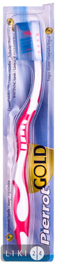 Зубная щетка Pierrot Голд жесткая Ref. 340