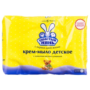 Крем-мило Вухатий нянь з ромашкою 100 г 4 шт