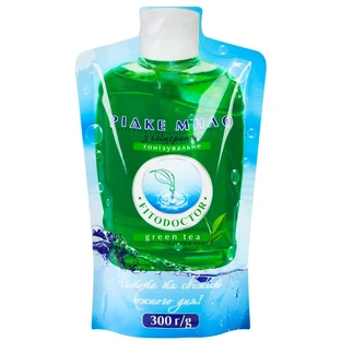 Мыло жидкое Fitodoctor Green Tea тонизирующее с глицерином, 300 г