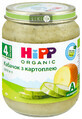 Органічне пюре HiPP Кабачок з картоплею, 125 г