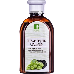 Шампунь ENJEE Уголь и хмель 250мл  