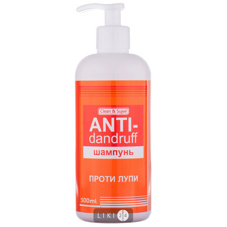 Шампунь для волос CLEAN&SUJEE Anti-dandruff от перхоти 500 мл 