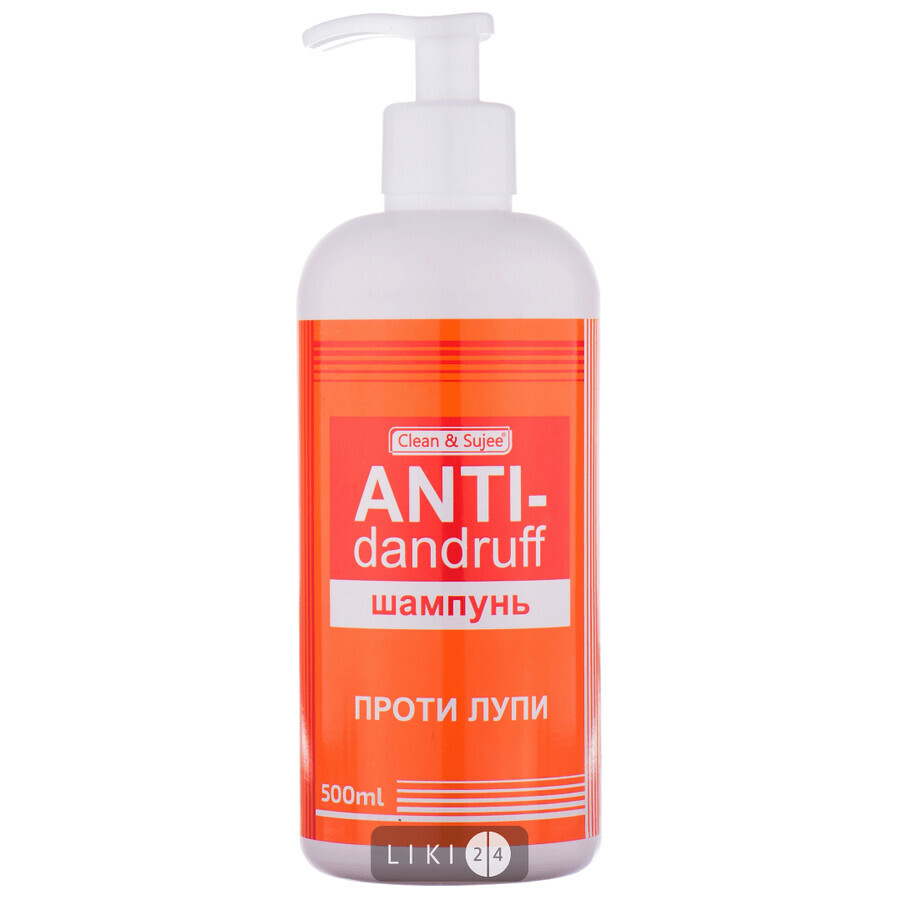 Шампунь для волос CLEAN&SUJEE Anti-dandruff от перхоти 500 мл : цены и характеристики