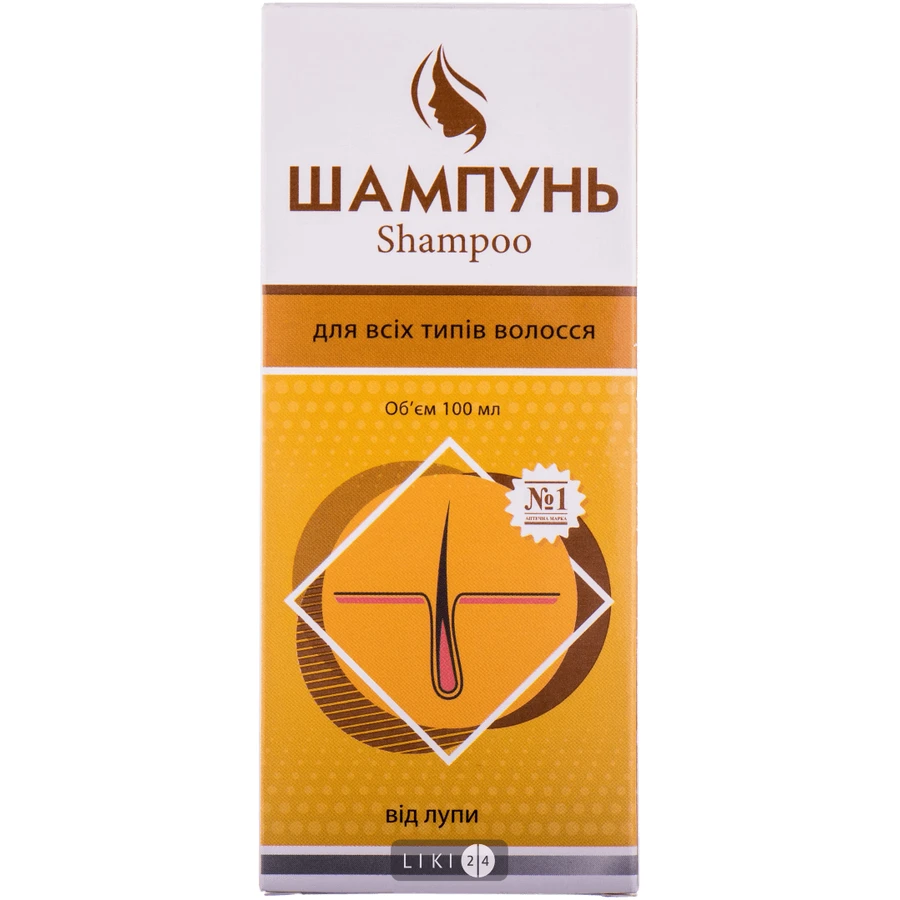 Шампунь от перхоти д/волос 100мл : цены и характеристики