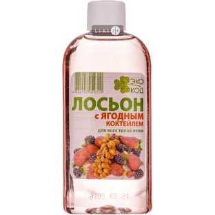 Лосьон для лица Экокод Ягодный коктейль косметический для всех типов кожи 100 мл