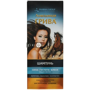 Шампунь Pharma Group Лошадиная Грива для волос, 350 мл