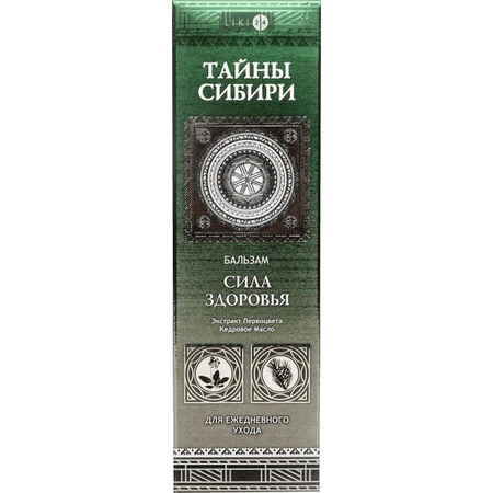 ЕЛЬФА Таємниці Сибіру Бальзам д / волосся Сила здоров'я щод. догляд 300мл : ціни та характеристики