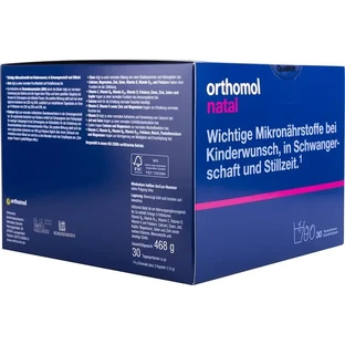 Orthomol Natal витамины для беременных гранулы 30 дней