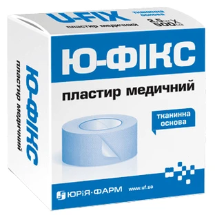 Пластырь Ю-Фикс, на тканевой основе, 1,25 х 500 см