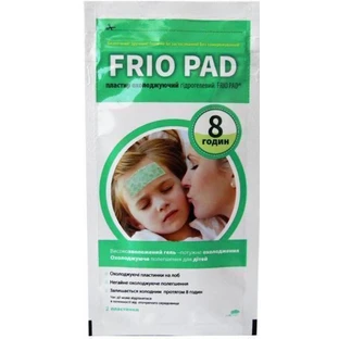 Пластир охолоджуючий гідрогелевий FRIO PAD (Фріо пад), 1 пак/2 шт