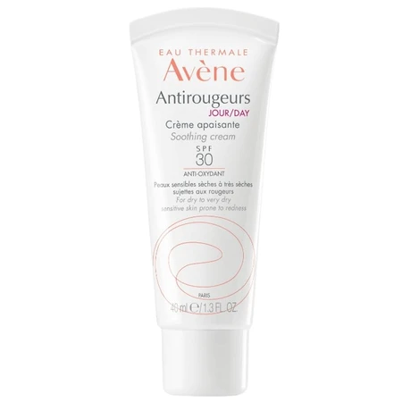 Крем для обличчя Avene Антіружер SPF 30 від почервоніння шкіри денний зволожуючий, 40 мл туба: ціни та характеристики