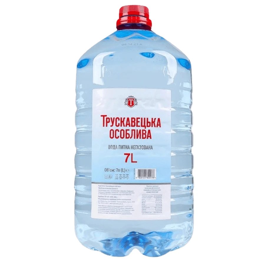 Вода питна Трускавецька особлива, негазована, 7 л: цены и характеристики