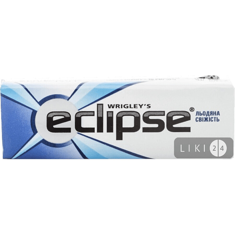 Жевательная резинка Eclipse Ледяная свежесть 14г: цены и характеристики