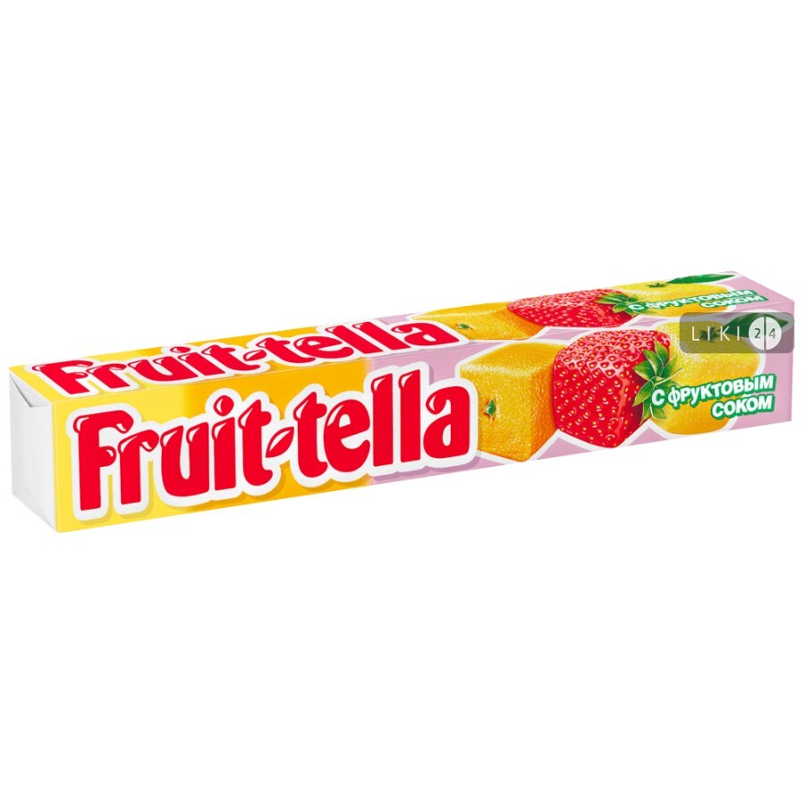 Жувальна цукерка Fruittella Асорті 41г (20x16): ціни та характеристики
