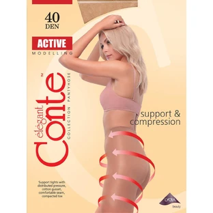 Колготи Конте Елегант Active 40, р.5, натураль