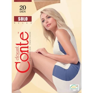 Колготи Конте Елегант Solo 20, р.4, чорні