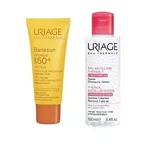 Набір Uriage Барьесан Крем Сонцезахисний SPF50 + 50 мл+Вода міцелярна термальна 100 мл: ціни та характеристики