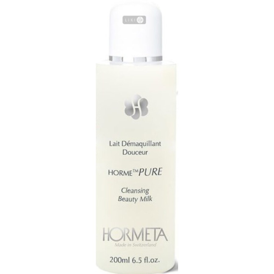 Молочко Hormeta HormePure для снятия макияжа, 200 мл: цены и характеристики
