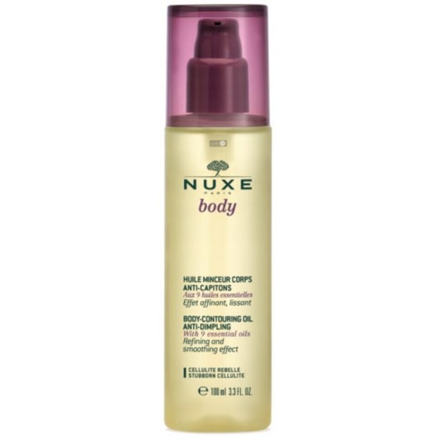 Масло Nuxe Body Oil For Infiltrated Cellulite массажное дренажное для похудения, 100 мл : цены и характеристики