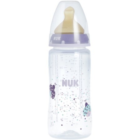 Бутылочка NUK FirstChoice Первый выбор с силиконовой соской размер 1, 300 мл