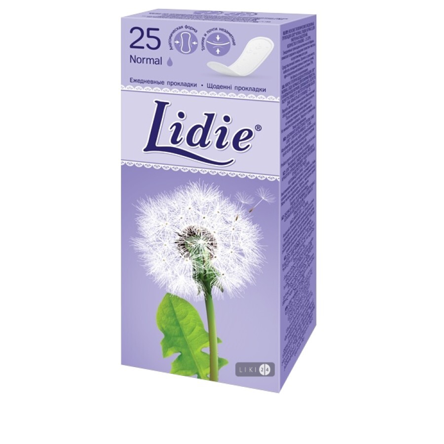 Прокладки гігієнічні Lidie Normal Мірра, 25 шт: ціни та характеристики