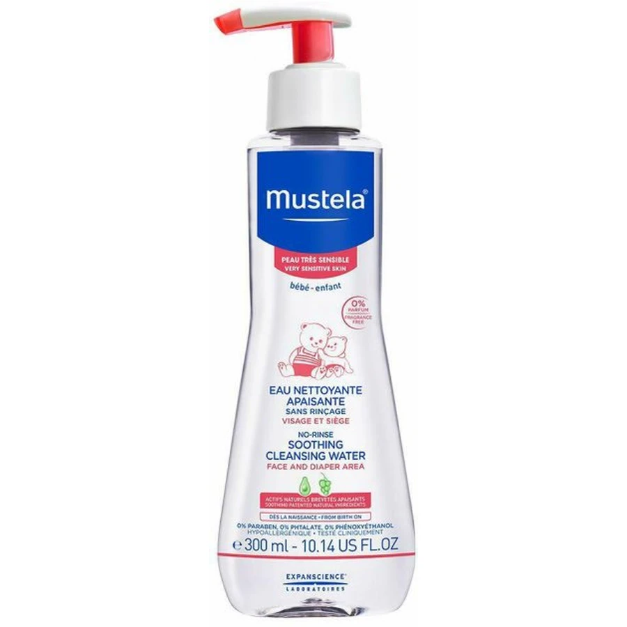 Успокаивающая очищающая вода Mustela No Rinse Soothing Cleansing Water 300 мл: цены и характеристики
