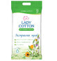 Влажные салфетки Lady Cotton с отваром трав для интимной гигиены, 15 шт