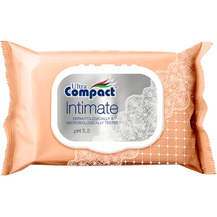 Влажные салфетки Ultra Compact Intimate Wet Wipes, №25