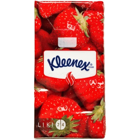 Платки Kleenex Aroma Клубника №10: цены и характеристики