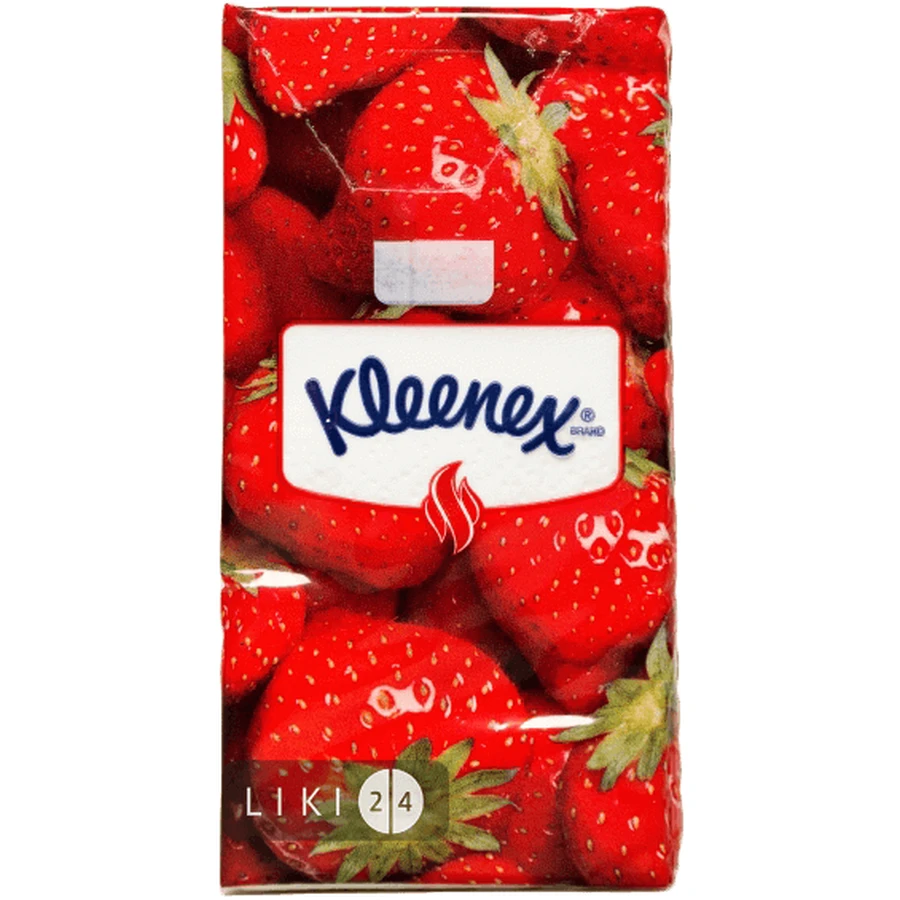 Платки Kleenex Aroma Клубника №10: цены и характеристики