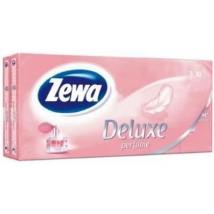Хустинки носові Zewa Deluxe Perfume 3-шарові, №100